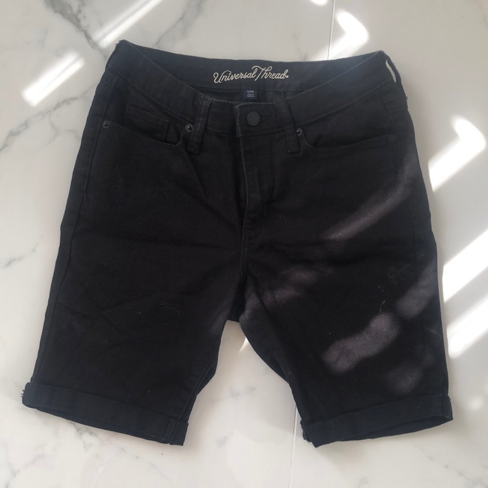 Black shorts